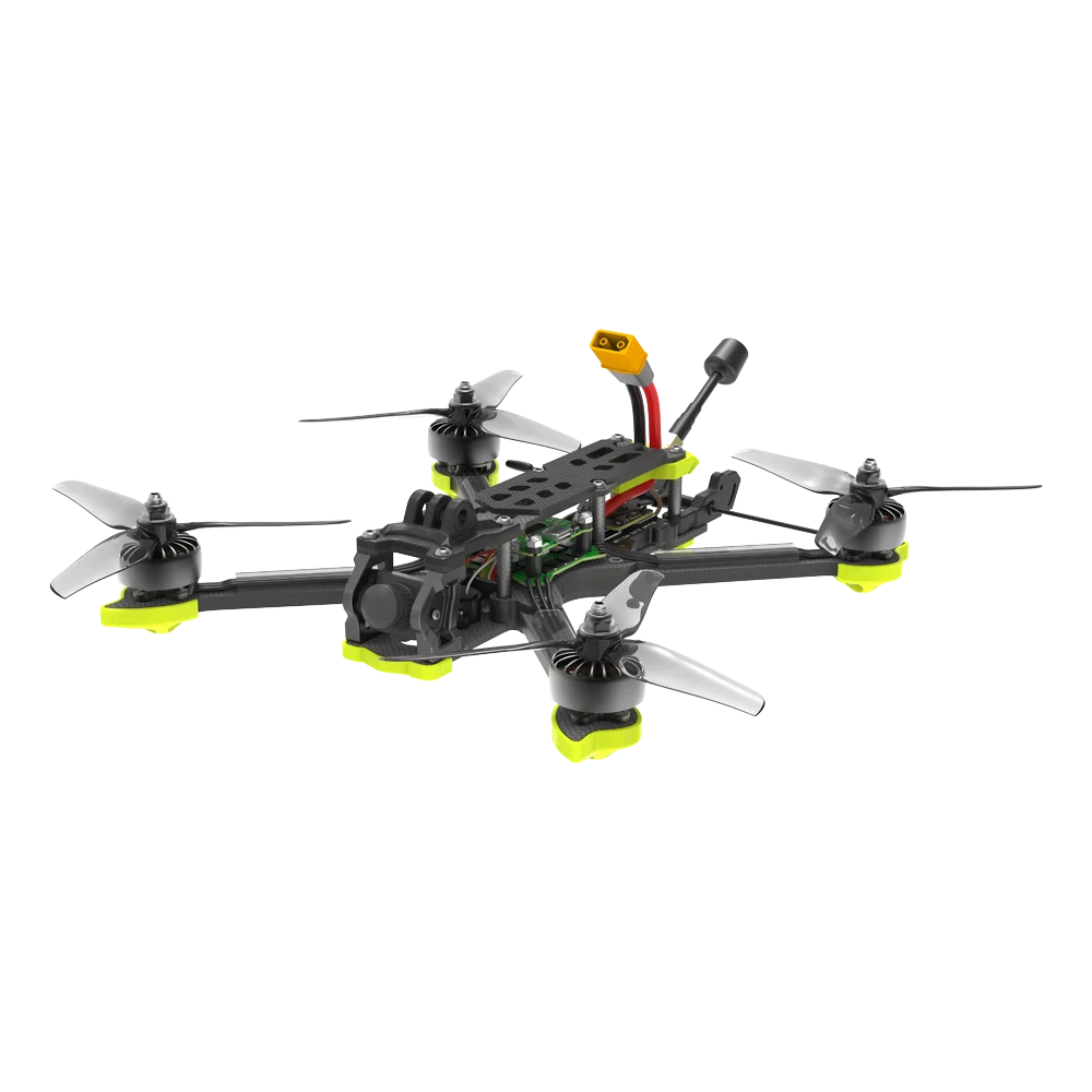 

IFlight Nazgul5 V3 аналоговый 6S 245 мм 5-дюймовый FPV Дрон BNF с BLITZ F7 45A stack / RaceCam R1 Mini 1200TVL 1,8 мм камера для FPV