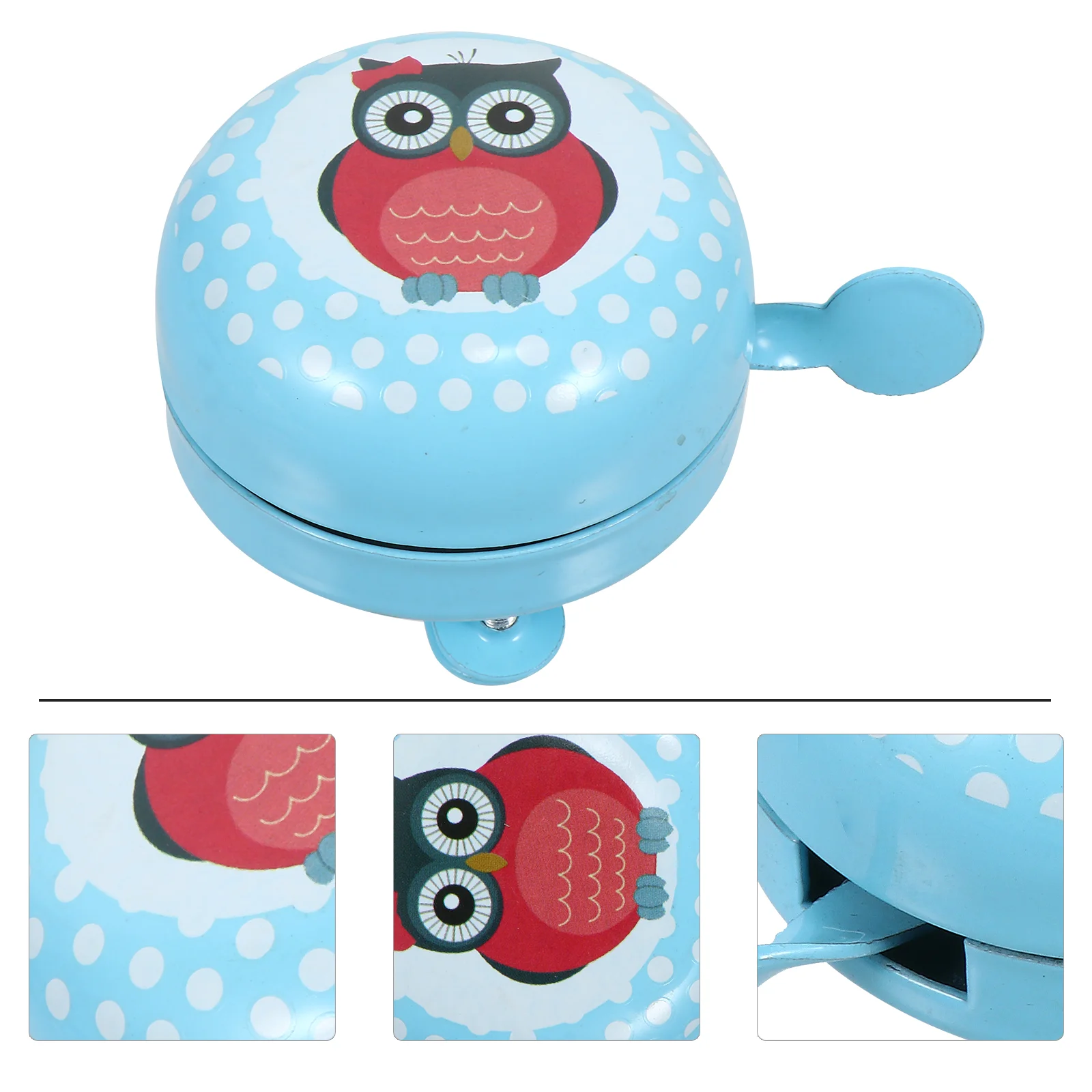 

1pc Owl Pattern Bike Bell Kids Bell Cycling Bell Handlebar Mini Horn Accessory