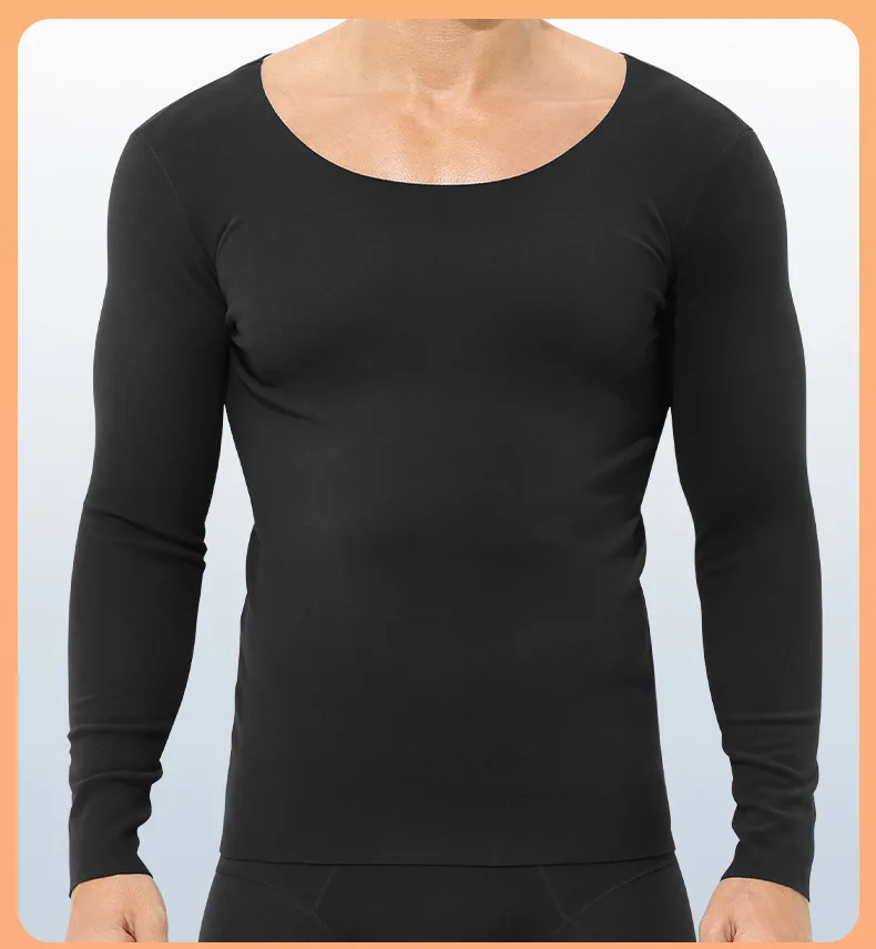 Толстая осенняя одежда с добавлением бархата для мужчин зимний теплый топ