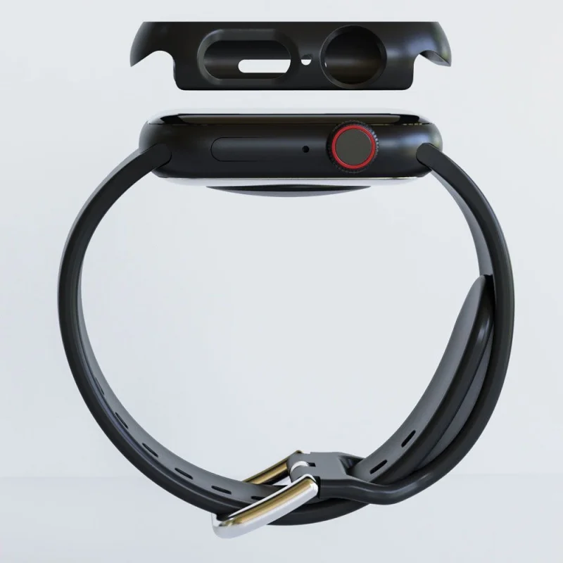 Стеклянный чехол + ремешок для Apple Watch Series 10-54