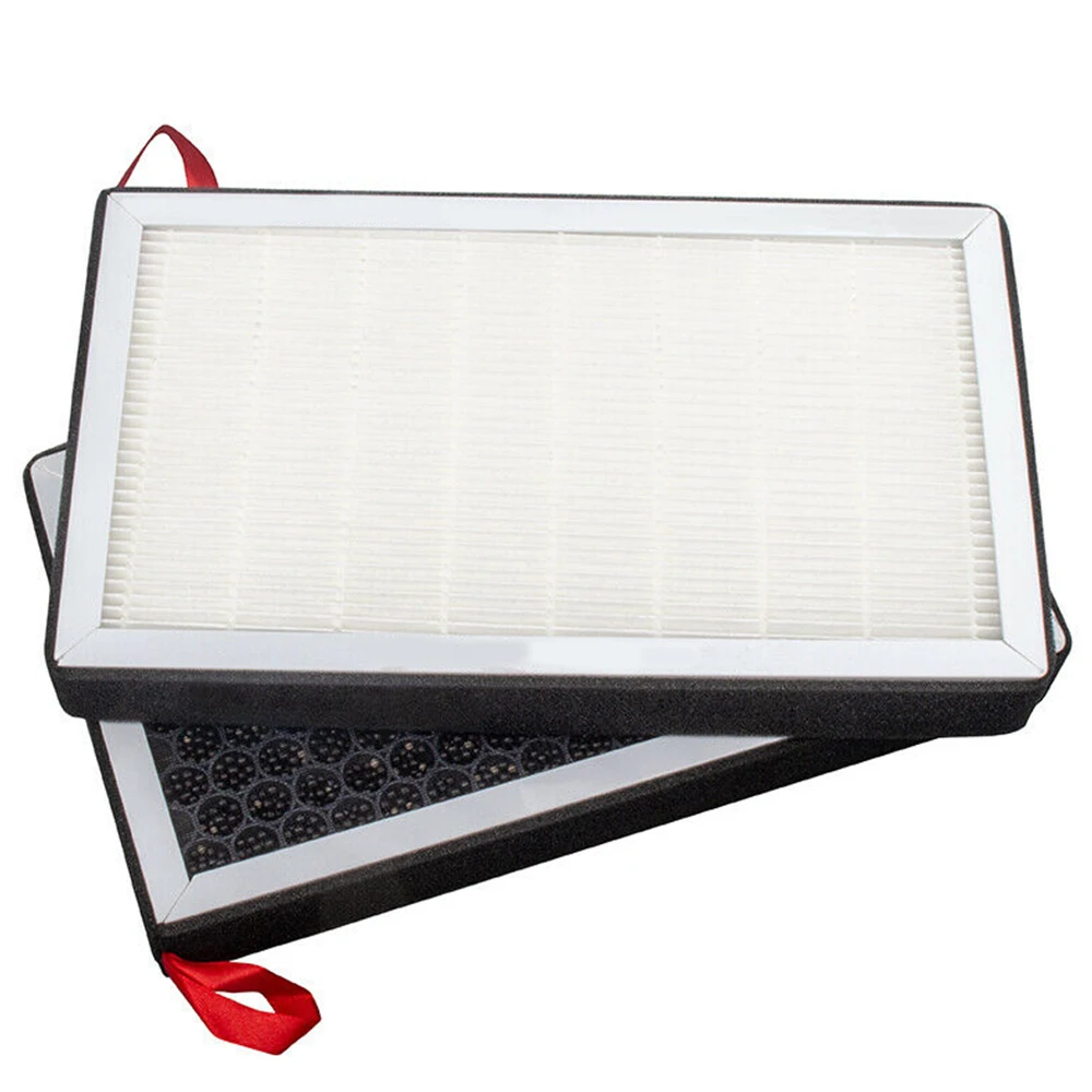 

Carbon Air-Filters Air-Filters Accessories Parts Activated Carbon Air Filter Cabin 2 Pcs/set 9.6x5.59x1.18 Inch