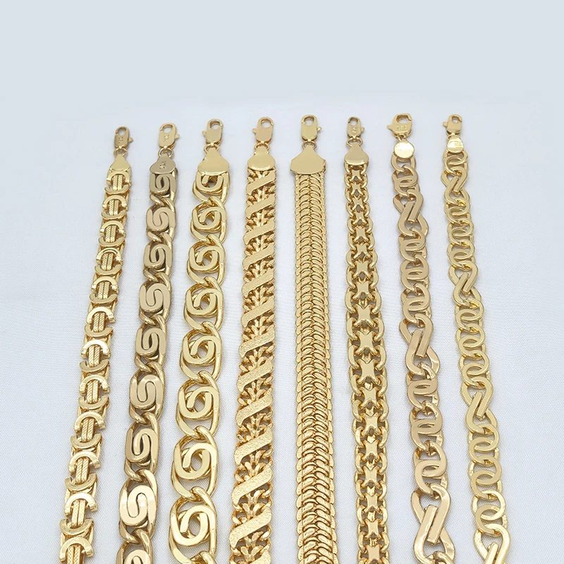 Дубайские модные ювелирные изделия комплект ожерелья ручная цепочка большой