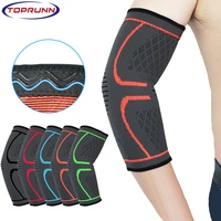 1pair2pcs compression elbow support pads elastic elbow brace for men women basketball volleyball fitness protector arm sleeves