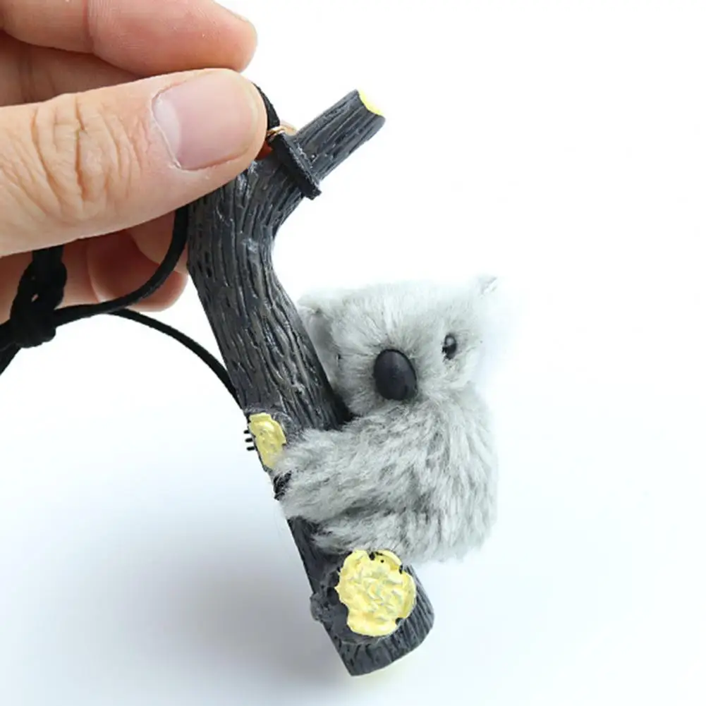 Подвеска для зеркала заднего вида Koala милая фигурка коалы на шнурке легко вешать