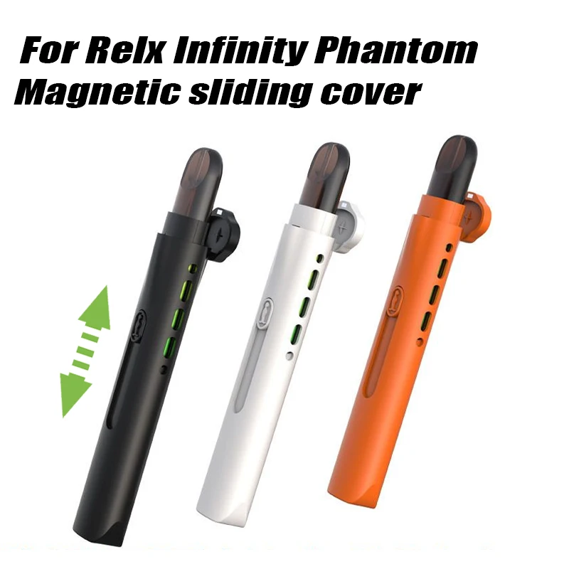 

Magnetic sliding cover Protective Case For Relx Infinity Phantom Cozy hard shell Anti-lost Anti-drop Dust-proof replace case