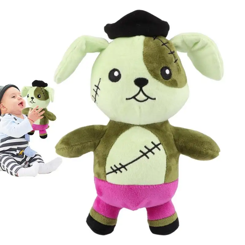 

Funny Halloween Pirate Dog Stuffed Plush Pillow Ornament Rabbit Doll Plush Toy Sofa Bedroom Car Living Room Decor