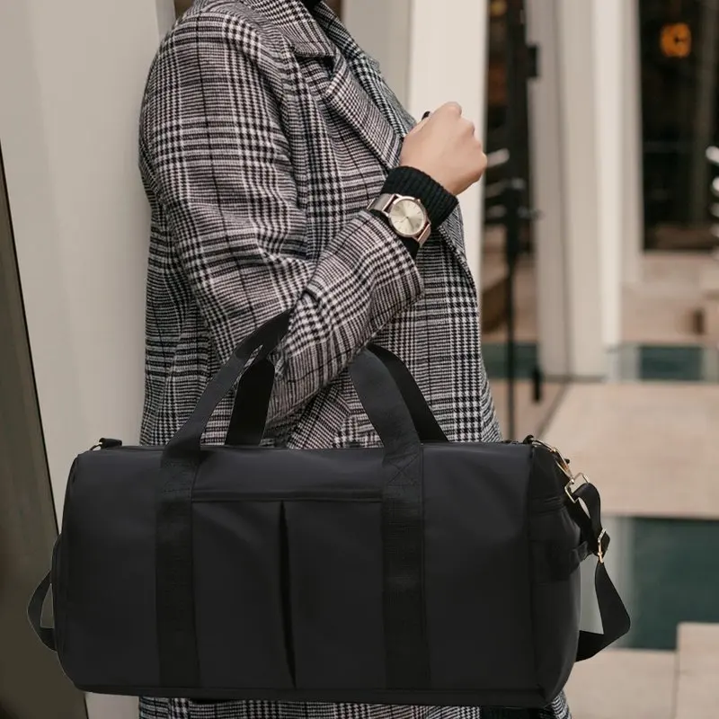 Gym Bag Travel Duffel Bag Travel Tote Bag Shoulder Weekender Overnight Bag for Women Men Swimming Yoga Sport Bag