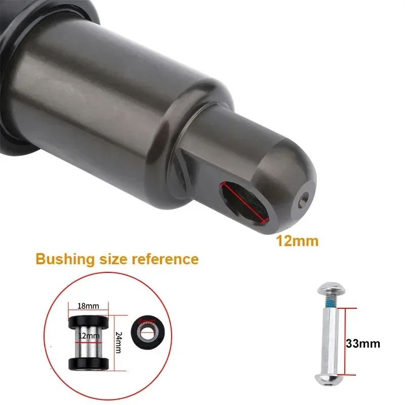 Амортизатор MEROCA для велосипеда 750/850/1000 фунтов задний амортизатор 150/165/190 мм