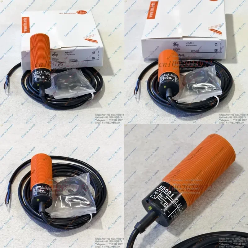 Фото Емкостный датчик приближения KI5001 PNP NC M30 10-36VDC, новый, высокого качества №1