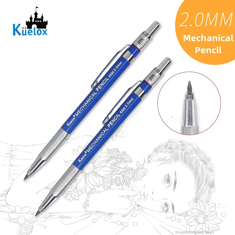 2.0mm Thick Refill 2b/hb Sketch Comics Professional Hand-painted Architectural Drawing Design Pencil