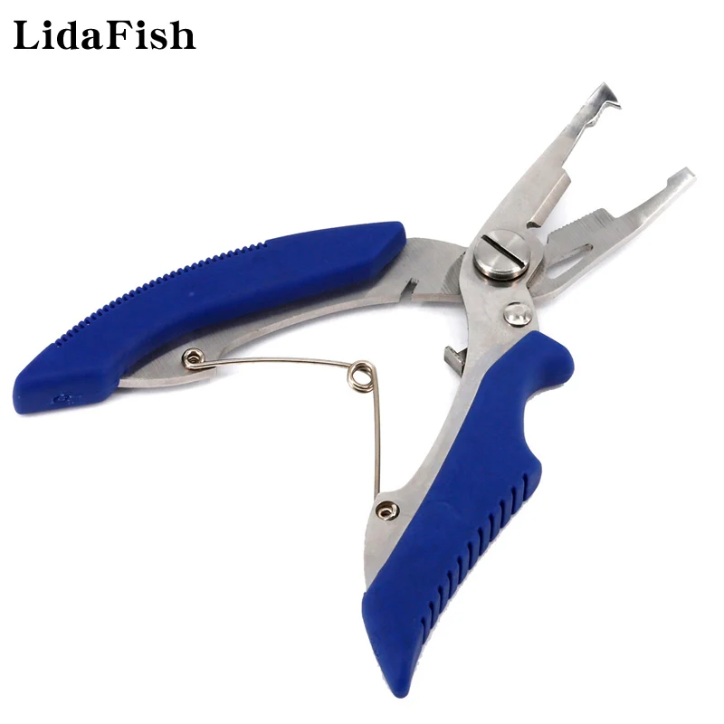 

2022 New 16.5cm Stainless Steel Wear-resistant Fishing Pliers Multi-Function Anti-corrosion Cutting Line Fish Grip Tackle