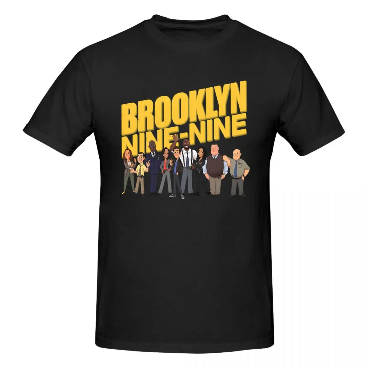 Футболка мужская с коротким рукавом смешная хлопковая рубашка круглым вырезом