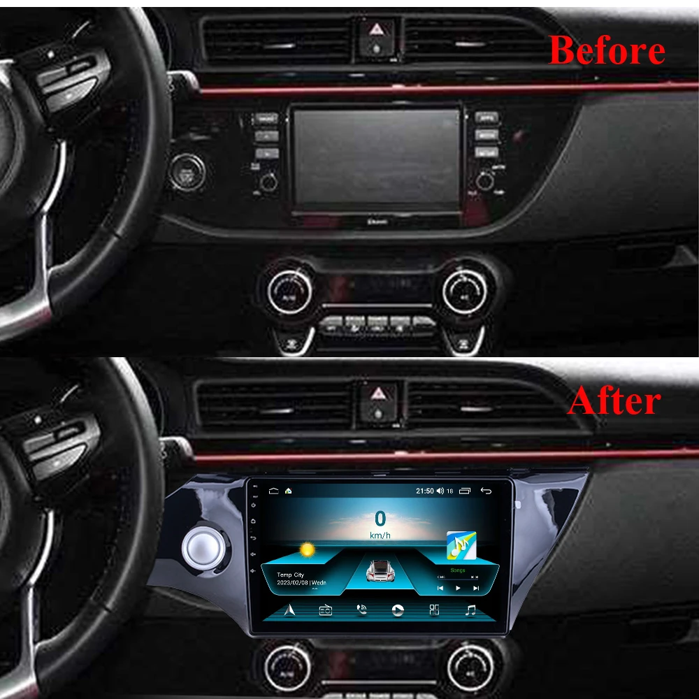 Фото 2Din беспроводной автомобильный радиоприемник Carplay для KIA RIO 4 RIO4 2017 2018 2019 4G WIFI GPS Android мультимедийный плеер ASP BT5.0 авторадио №2