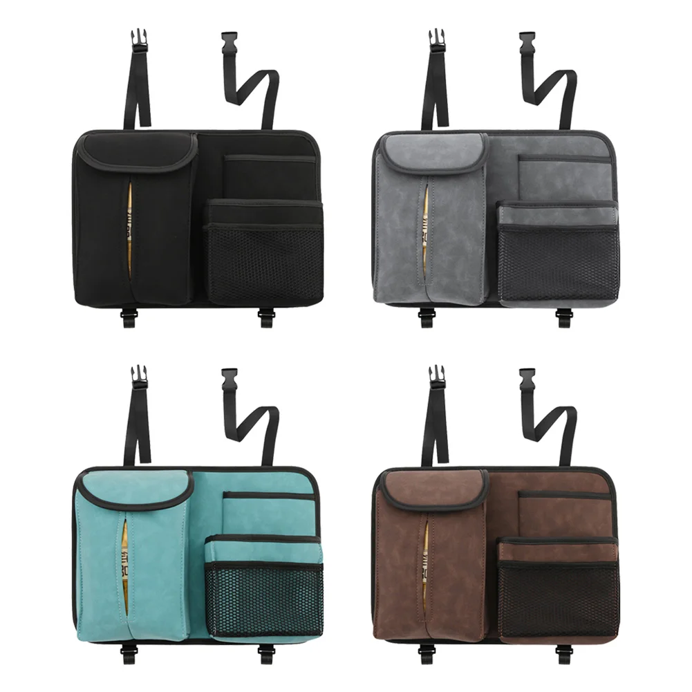 

Car Backseat Organizer Automobiles Interior Accessory for Travel Trip with Net Pocket Multi-function Waterproof Storage Bag