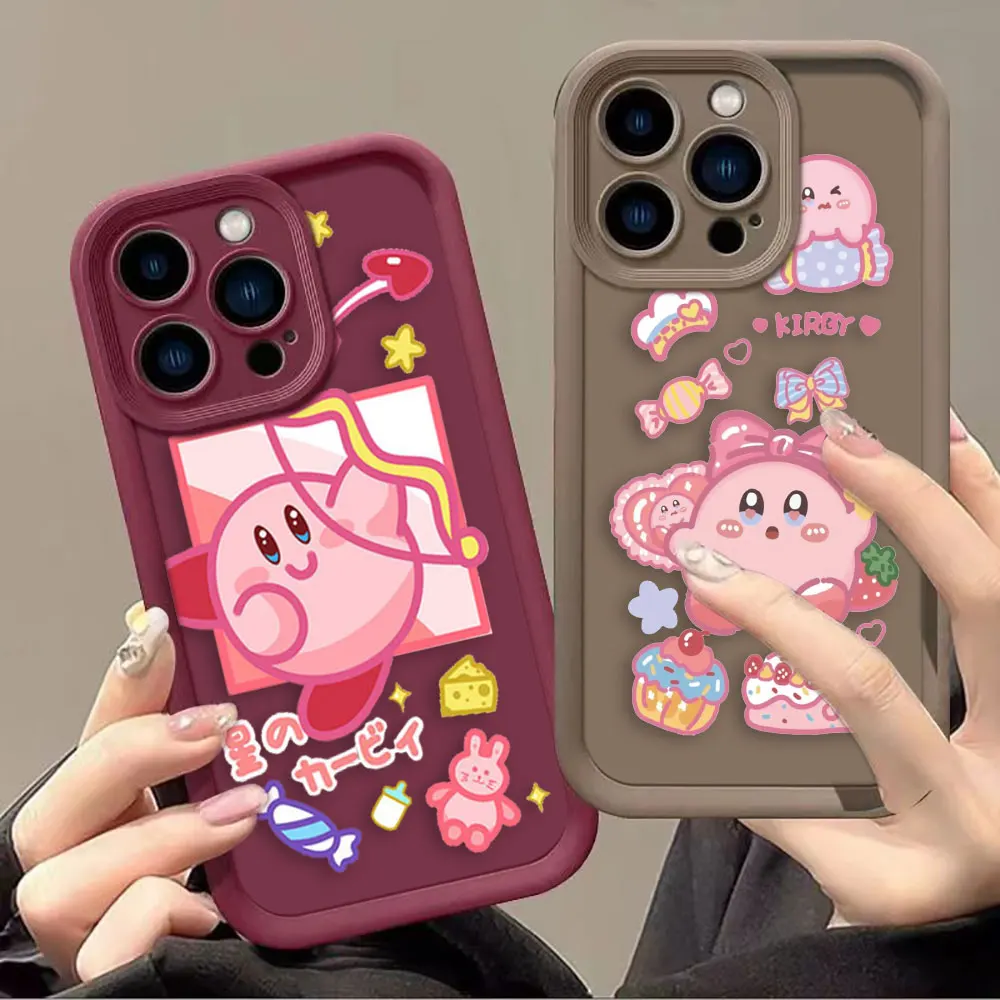 Милый чехол для телефона с изображением игры K-Kirby Oneplus 11 10R 8T NORD CE 4 LITE ACE 2 3 Google PIXEL 7 8