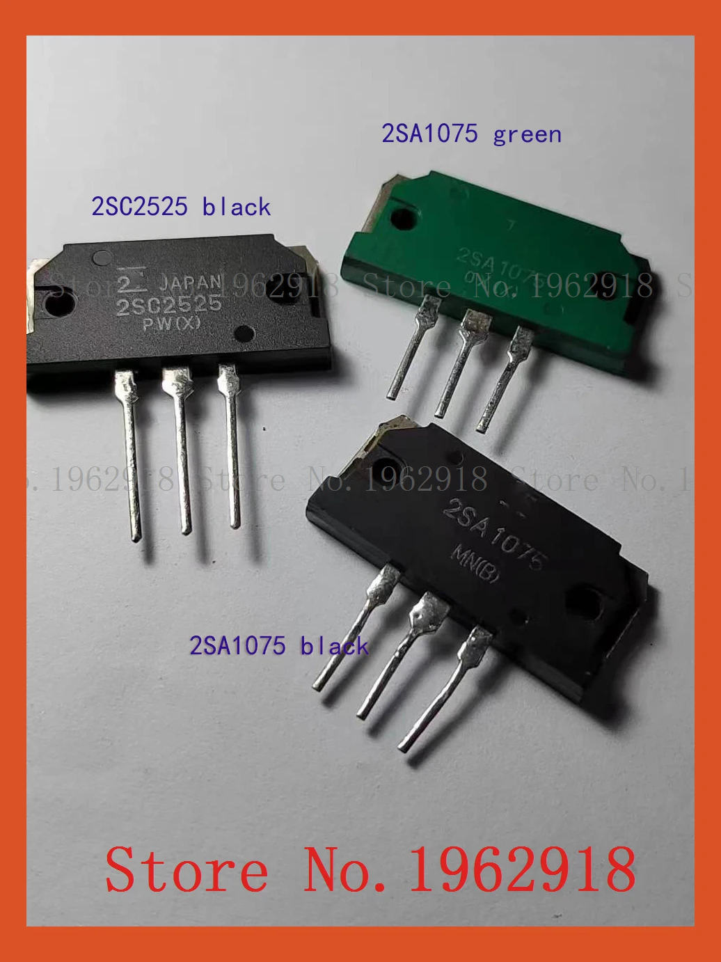 

2SA1075 2SC2525 A1075 C2525 старое