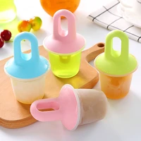 silicone mini ice cream mold for kids popsicle boxes popsicle molds diy cute creative non toxic eco friendly ice cream making
