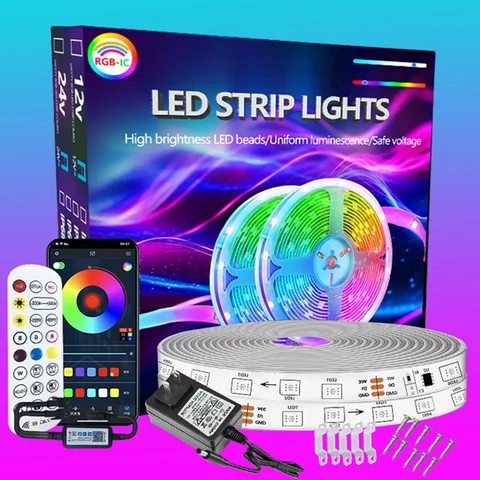 RGBIC LED лента LeiiGeeGo для улицы