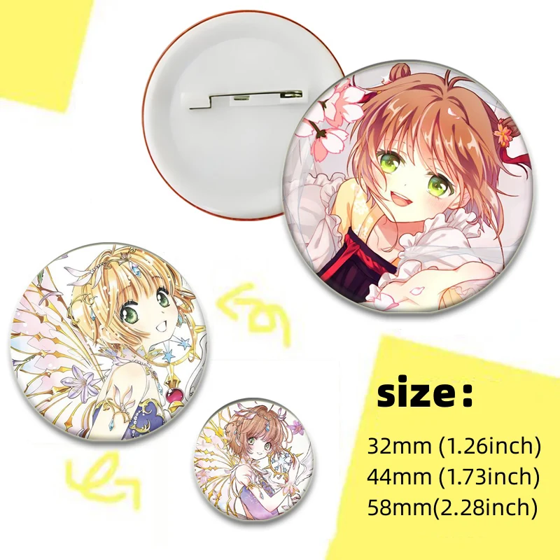 Круглые броши KINOMOTO SAKURA