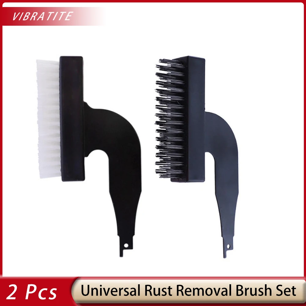 

2 Pcs Electric Cleaning Brush Universal Wire Nylon Brush Rust Head Tools For Cleaning Paint Grinding Removal Rust