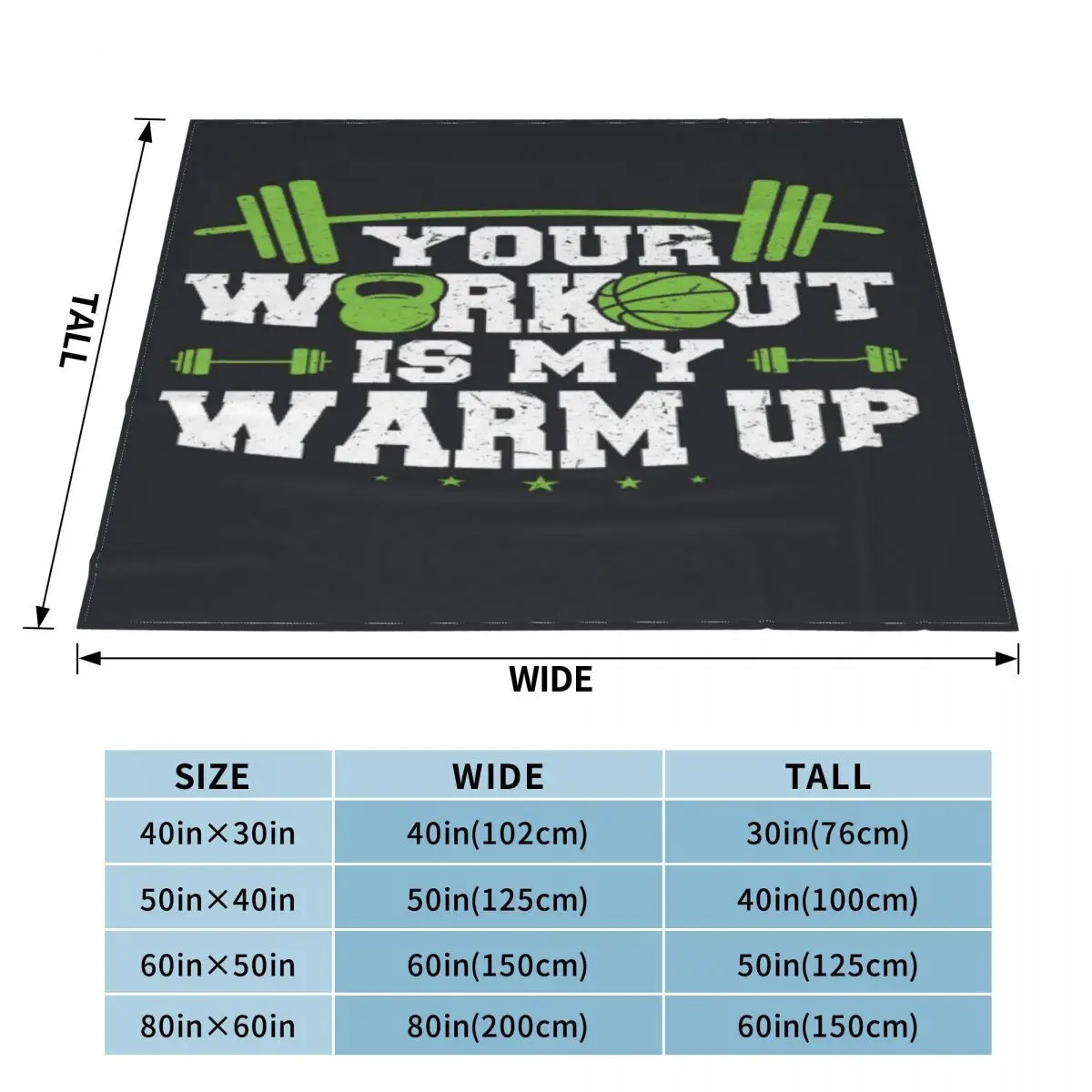 My Warm Is Your Workout 1689 плюшевое коленное одеяло домашнее и декоративное