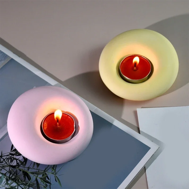 DIY формы для литья подсвечник силиконовые рукоделия подвески украшения 3D форма