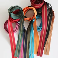 5meter 5 long metal zipper by the yard coil zippers roll in pulls zip for sewing diy bags shoes clothes accessories
