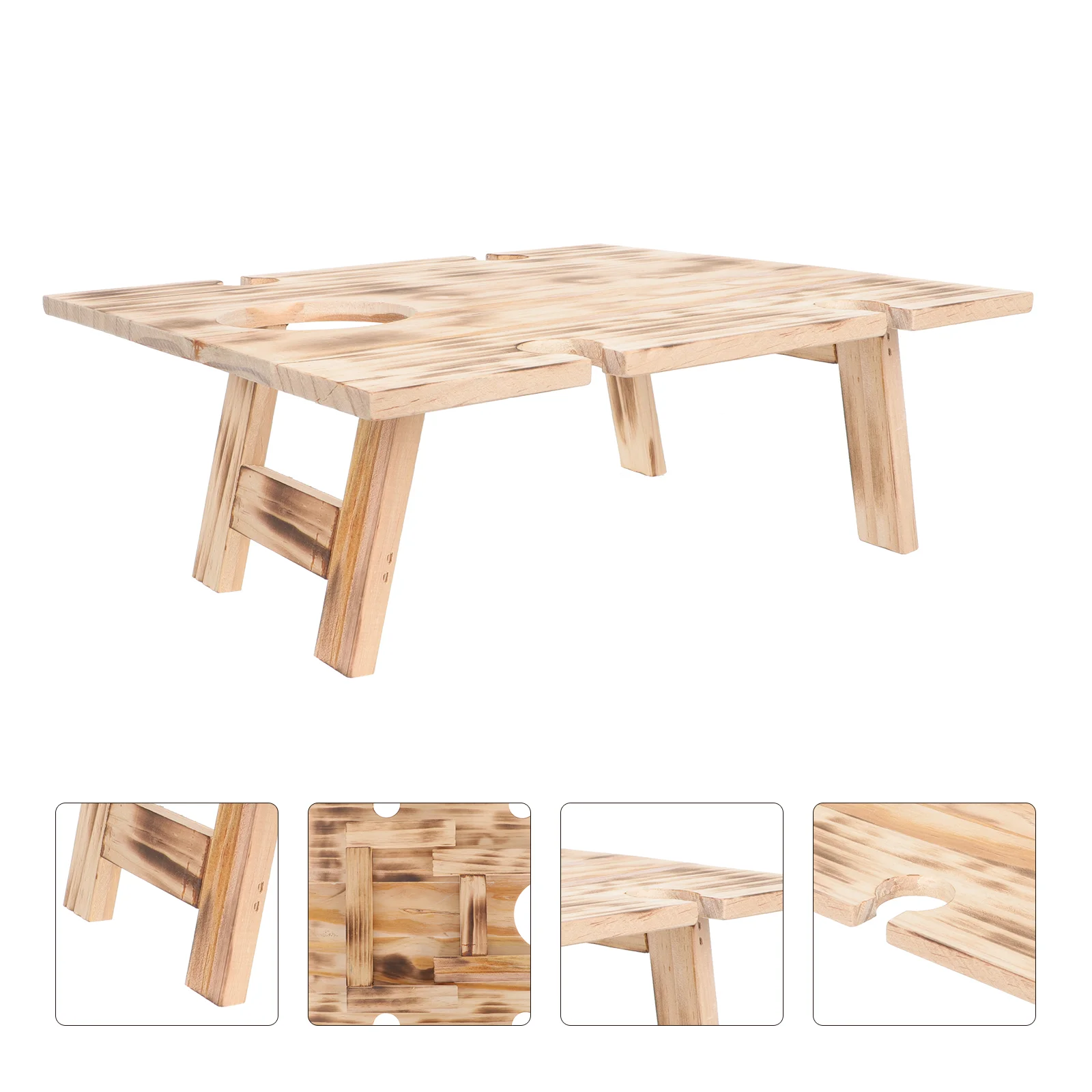 Portable Camping Table Lightweight Picnic Desk Stable Folding Table for Outdoor