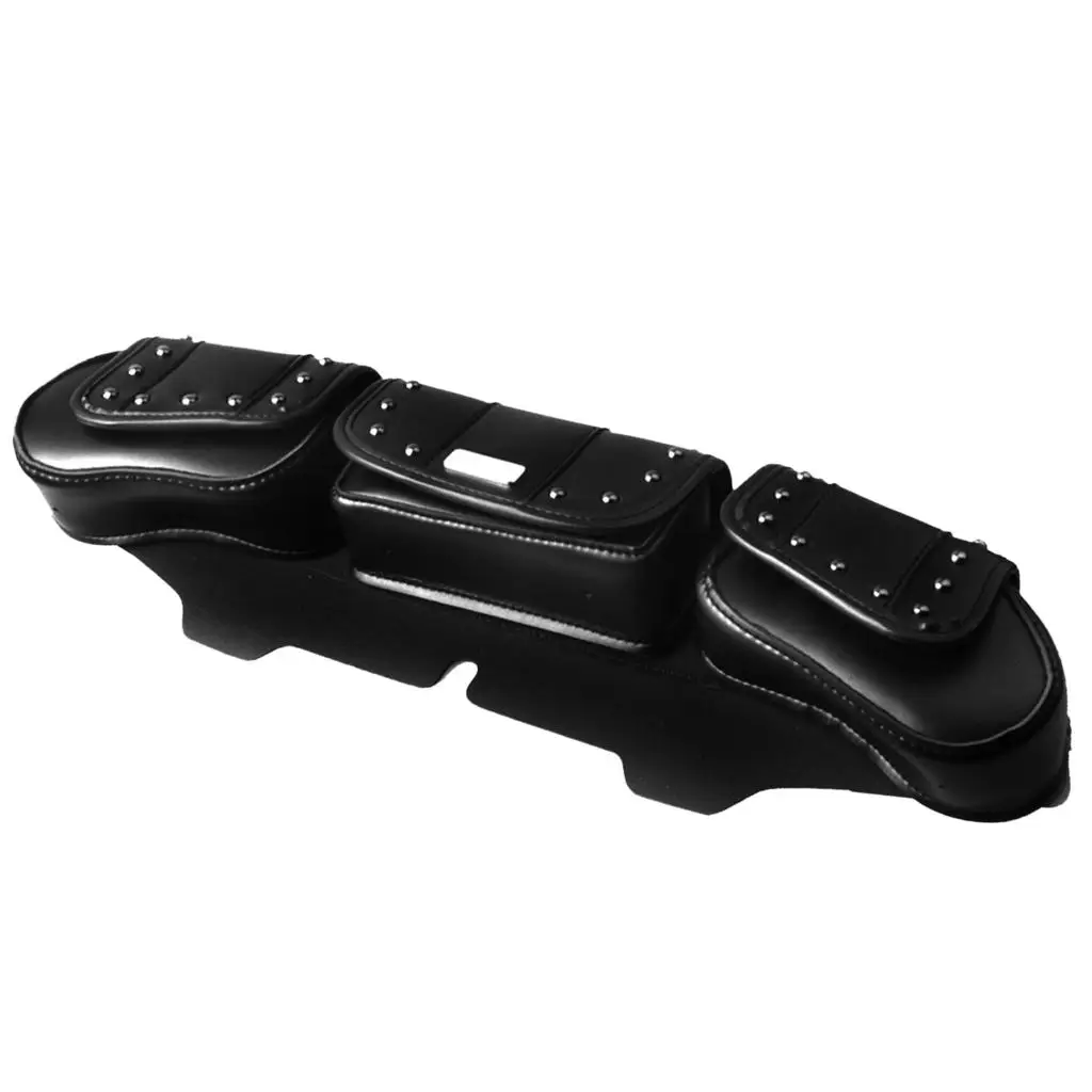 

Универсальная черная сумка на лобовое стекло для мотоцикла с 3 отделениями