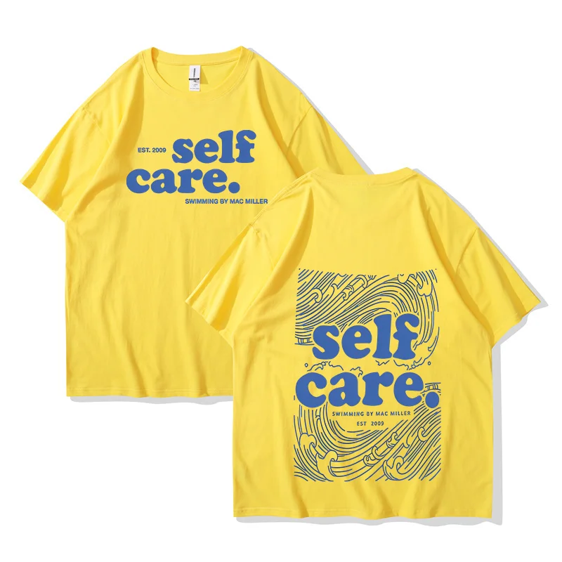 Мужская Футболка Macc Miller С Коротким Рукавом Повседневная Уличная Одежда В Стиле