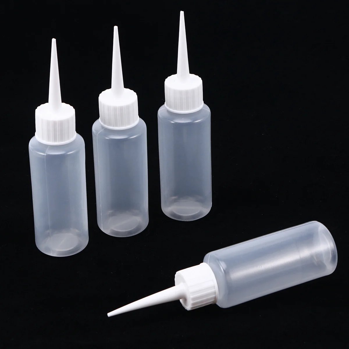 

Bottle Squeeze Bottles Glue Tip Precision Applicator Empty Dispense Liquid Needle Dye Plastic Storage Tie Color Hair Nose 50Ml