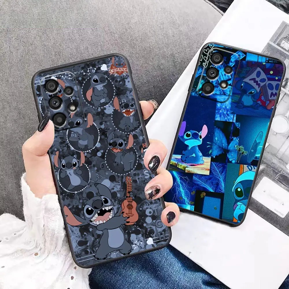 

Case For Samsung A90 A73 A71 A70 A60 A53 A52 A51 A50 A42 A33 A32 A31 A30 A23 A22 A21S A20S A14 A12 5G Case Cartoon Lilo & Stitch
