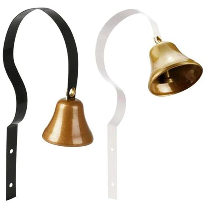 

2 Packs Of Imitation Antique Christmas Jingle Bells Wall Hanging Potty Training Pet Dog Interactive Toy Doorbell