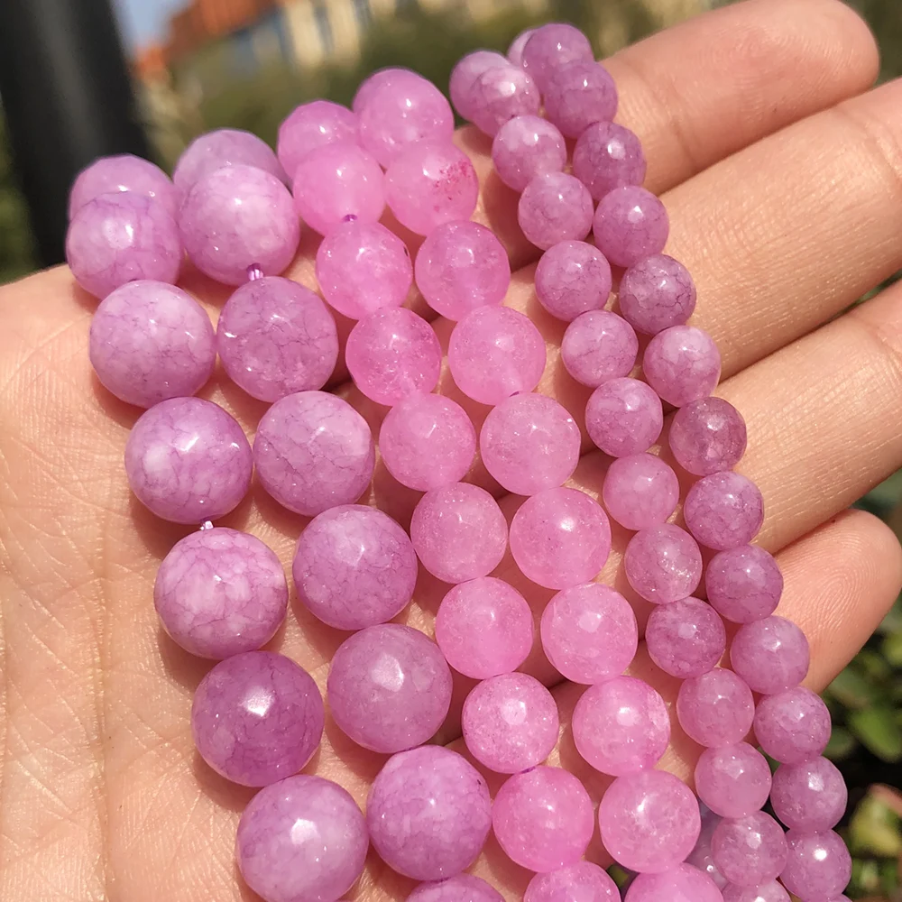 Натуральные граненсветильник светлые зеркальные бусины из камня для