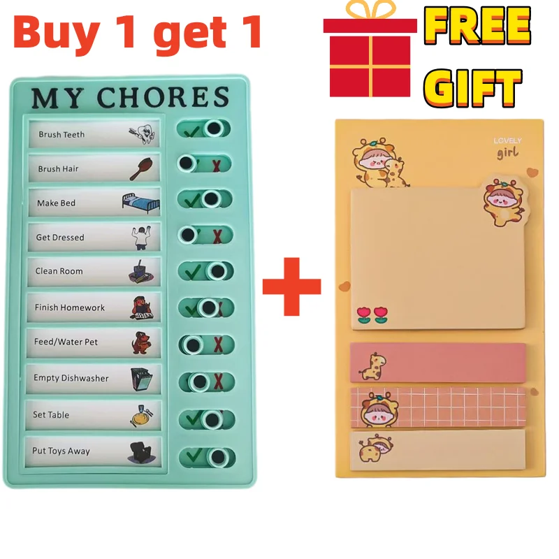 

Schedule Organization Note Card Punch Card Device for Notes Daily Task Planning Portable Memo Checklist Elderly Child Note Board