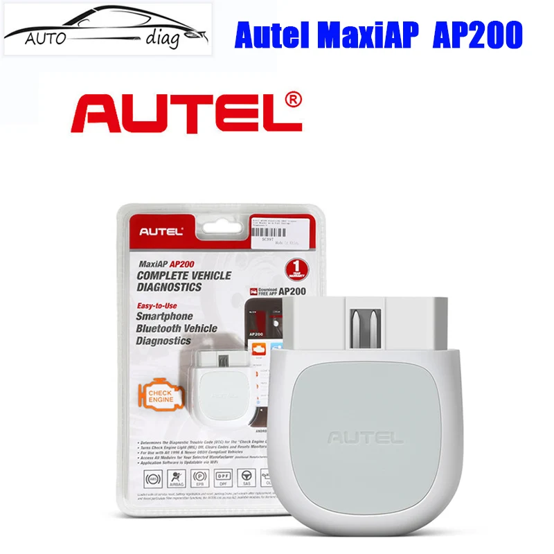 Сканер к ара. Autel MAXIAP ap200 Bluetooth obd2.