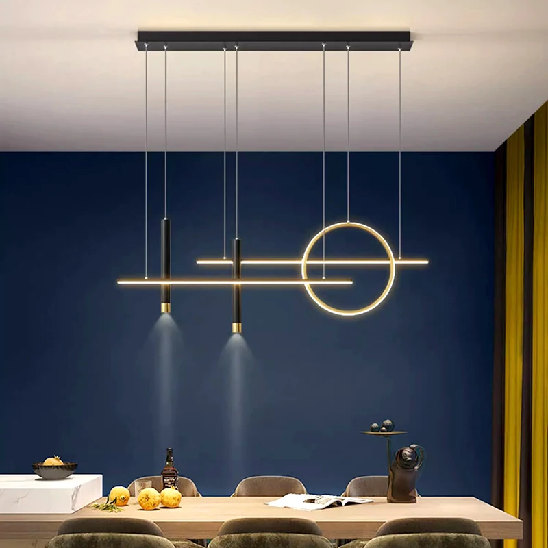 Скандинавский домашний декор подвесная люстра для столовой комнатное освещение