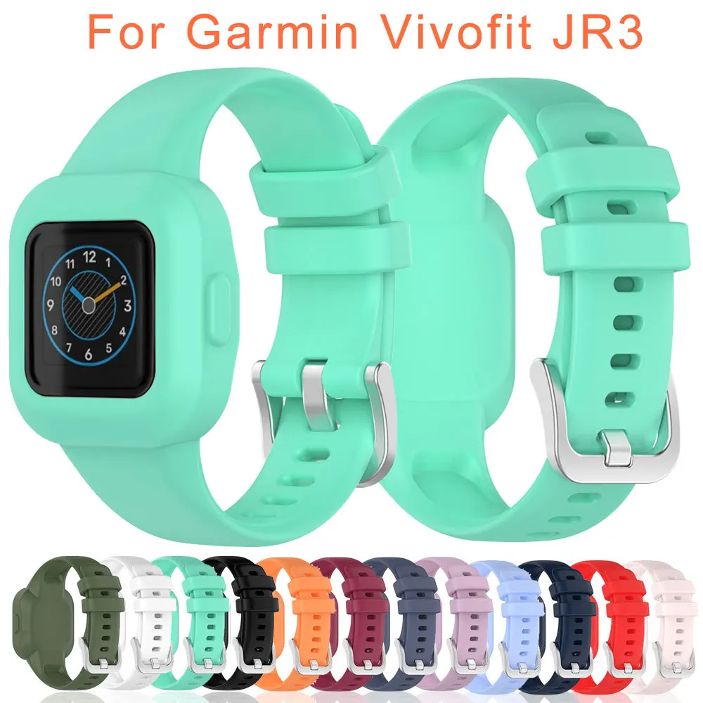 Силиконовый ремешок для наручных часов Garmin Vivofit JR3 браслет умных