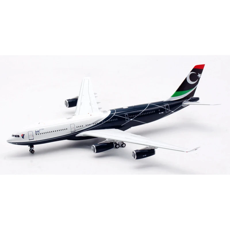 1:200 литой под давлением самолет из сплава INFLIGHT LIBYAN Airlines Airbus A340-200 модель самолета
