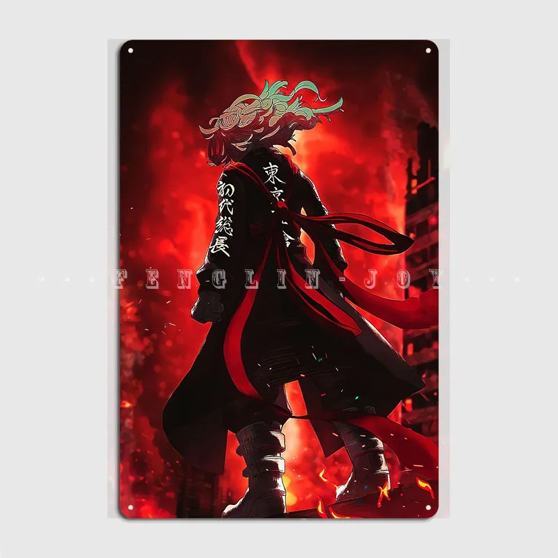 

Tokyo Revengers Metal Plaque Poster Club Garage Club Printing Plaques Tin Sign Poster