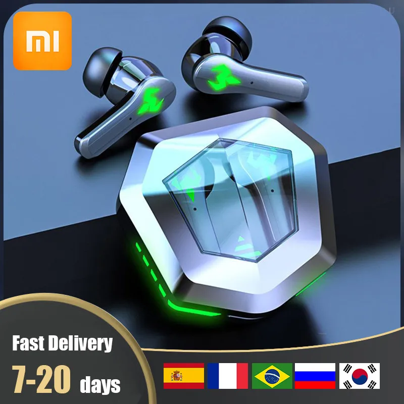 

Игровые наушники Xiaomi 2022 TWS, беспроводные наушники с объемным звуком 9D, Bluetooth-совместимые наушники 5,2 с микрофоном