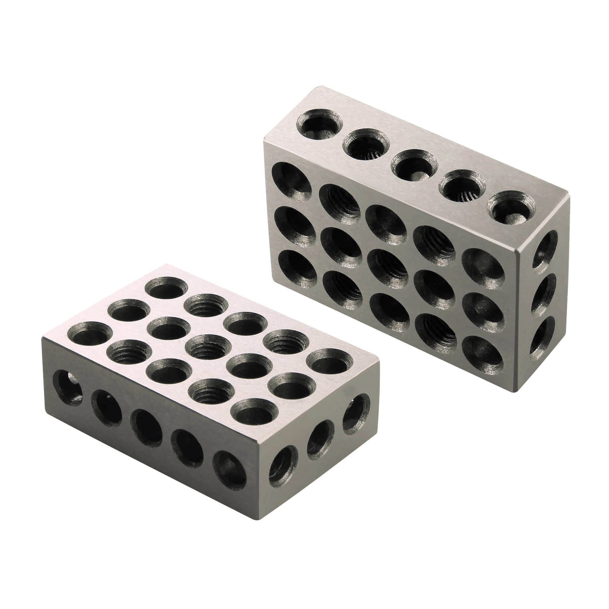 

2 шт., 25-50-75 мм, 23 отверстия, прецизионный манометрический блок, набор параллельных зажимных блоков, стальной блок M10, резьбовые отверстия RU