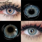 Контактные линзы EYESHARE, 1 пара, годовые цветные контактные линзы для глаз, косметические цветные линзы для макияжа глаз