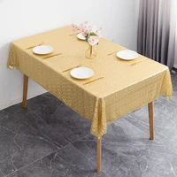 wholesale explosions ins nordic style party round table cloth wedding hotel decoration gold tablecloth embroidered sequined