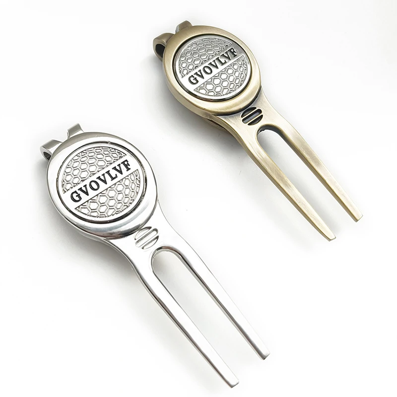 

Golf Divot Repair Tool, Divot Tool with Golf Hat Clip & GvOvLvF Magnetic Golf Ball Marker for Golf Practice,