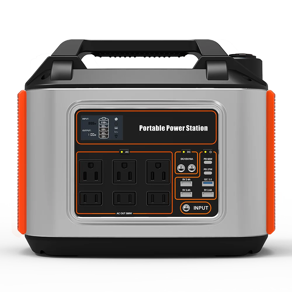 

Best Price Uninterruptible Portable Solar Power Station 500W For Emergency Use