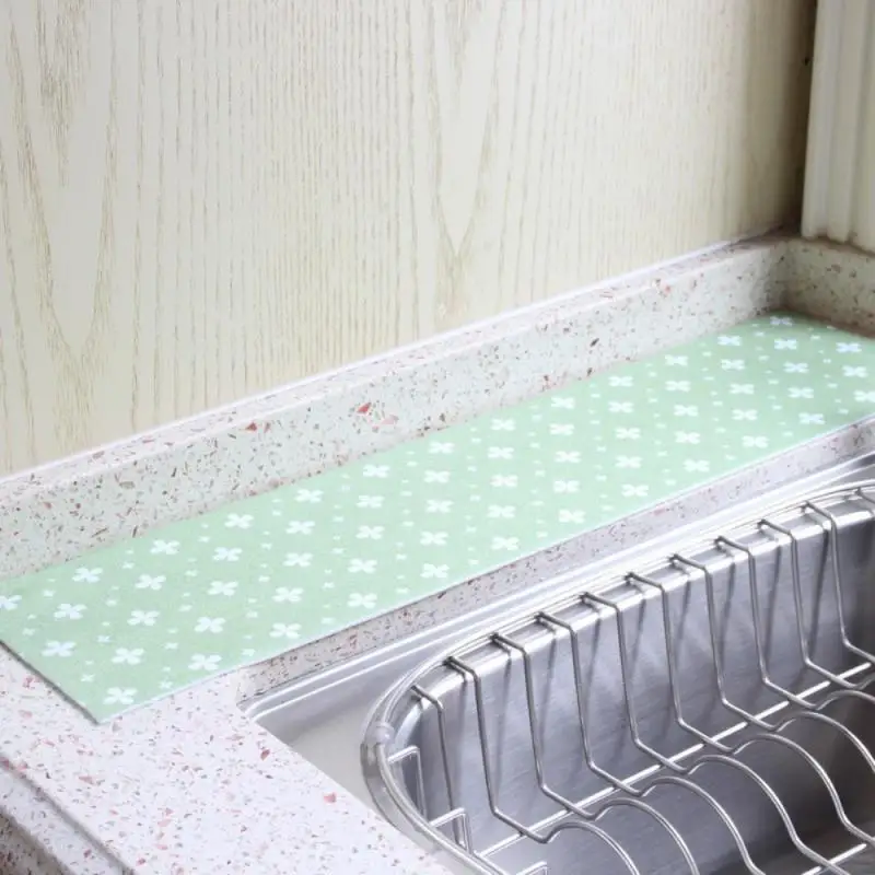 

Washable And Reusable Waterproof Sticker Kitchen Sink Electrostatic Adhesive Non-marking Stickers Printed Suede Surface