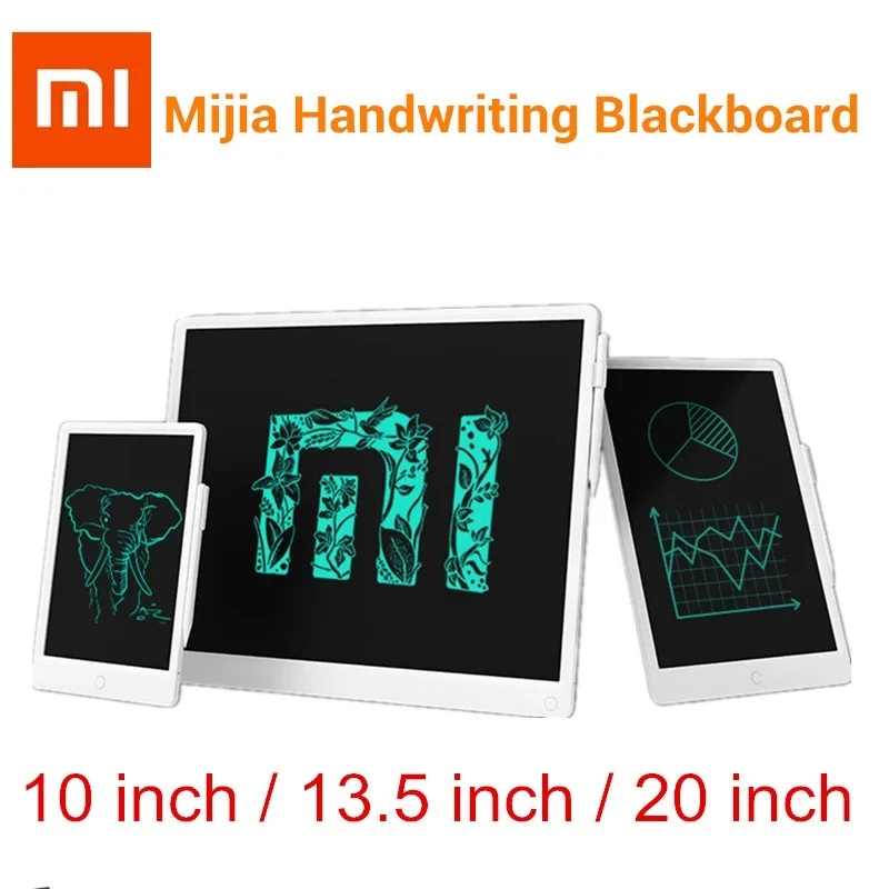 

Original Xiaomi Mijia LCD Small Blackboard With Magnetic Stylus Pen 10 inch 20 inch Smooth Writing Pen Mini Draw Pad Home Work