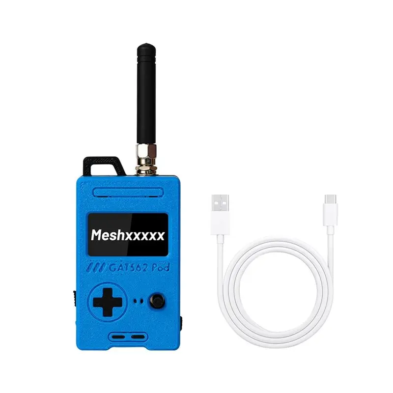 Фото GAT562 30S Pod Meshtastic Lora Radio L76K GPS 30Dbm Lora NRF52840 SX1262 Meshcore Node+ с аккумулятором 2000 мАч и корпусом №1