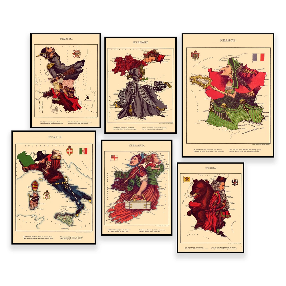 Англия Ирландия Шотландия Франция Италия Германия Пруссия Дания Россия